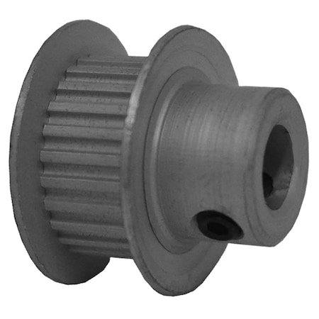 B&B Manufacturing 25MP025-6FA3, Timing Pulley, Aluminum, Clear Anodized,  25MP025-6FA3